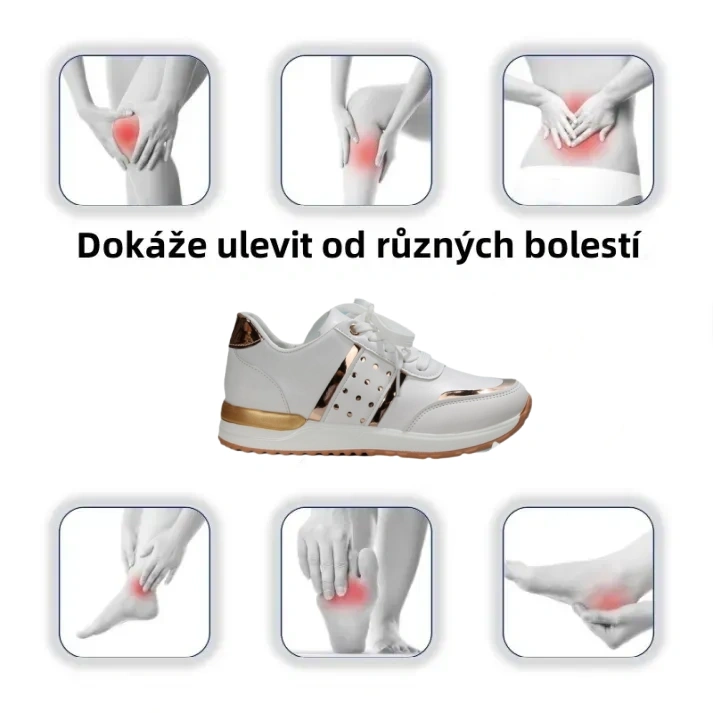 [🔥Časově omezená sleva za poloviční cenu - Nenechte si ji ujít] Ergonomicky tvarovaná dámská ortopedická obuv - 👞Pohodlná a prodyšná