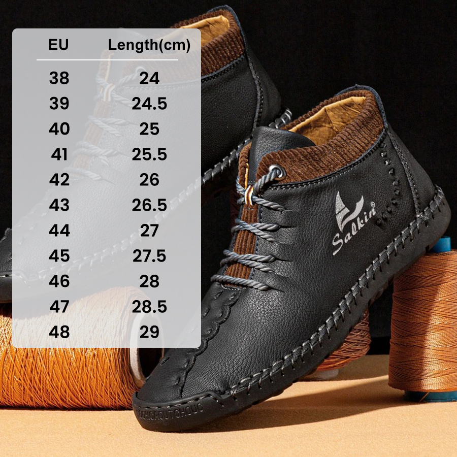 (🔥Dnes sleva 50 % – vezměte si to!) Prémiová stylová ortopedická obuv 👞 – Ergonomický design pro úlevu od bolesti