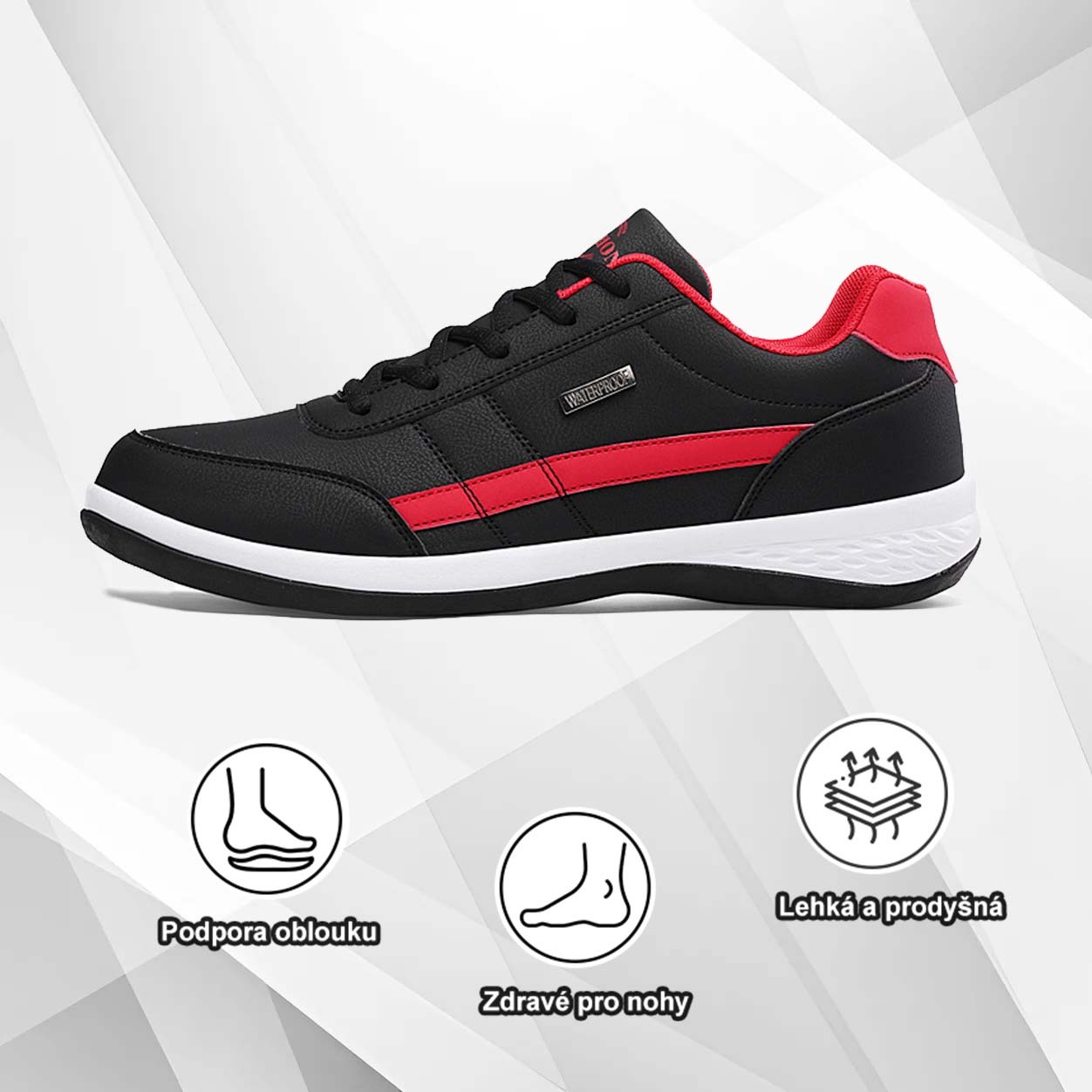 (🔥Dnes sleva 50 % – vezměte si to!) Prémiová stylová ortopedická obuv 👞 – Ergonomický design pro úlevu od bolesti