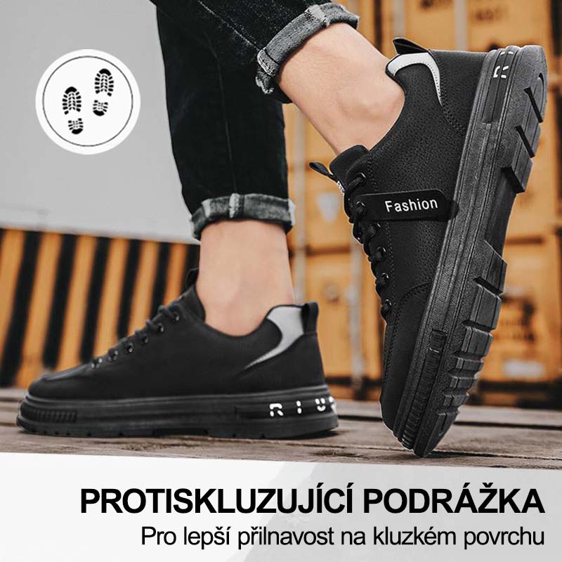 (🔥Dnes sleva 50 % – vezměte si to!) Prémiová stylová ortopedická obuv 👞 – Ergonomický design pro úlevu od bolesti