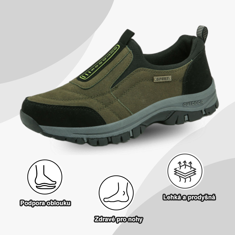 (🔥Dnes sleva 50 % – vezměte si to!) Prémiová stylová ortopedická obuv 👞 – Ergonomický design pro úlevu od bolesti