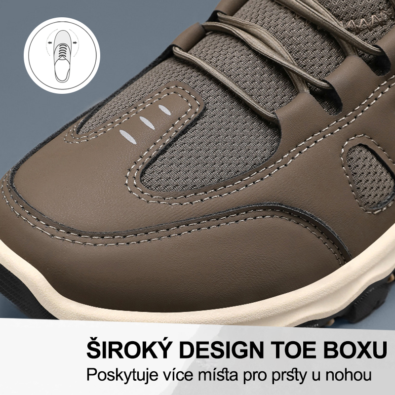 (🔥Dnes sleva 50 % – vezměte si to!) Prémiová stylová ortopedická obuv 👞 – Ergonomický design pro úlevu od bolesti