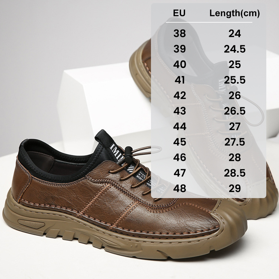 (🔥Dnes sleva 50 % – vezměte si to!) Prémiová stylová ortopedická obuv 👞 – Ergonomický design pro úlevu od bolesti