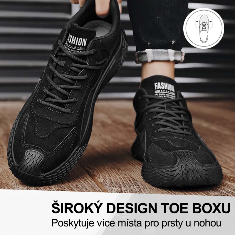 (🔥Dnes sleva 50 % – vezměte si to!) Prémiová stylová ortopedická obuv 👞 – Ergonomický design pro úlevu od bolesti