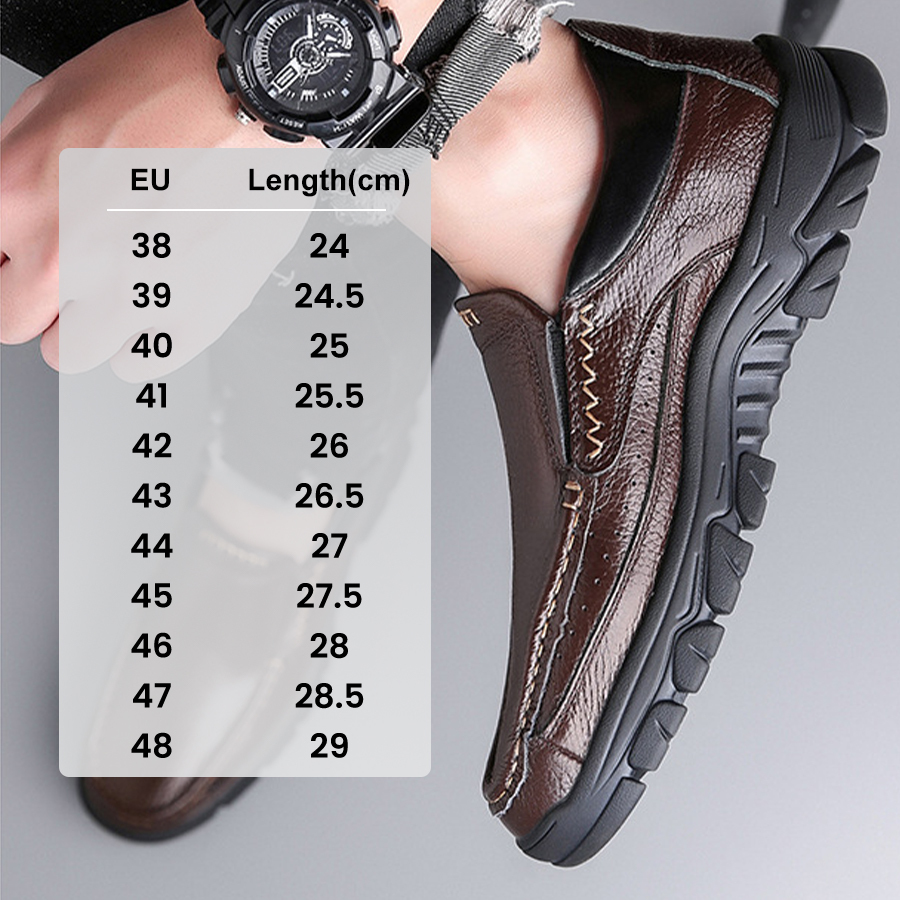 (🔥Dnes sleva 50 % – vezměte si to!) Prémiová stylová ortopedická obuv 👞 – Ergonomický design pro úlevu od bolesti