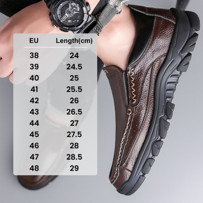 (🔥Dnes sleva 50 % – vezměte si to!) Prémiová stylová ortopedická obuv 👞 – Ergonomický design pro úlevu od bolesti