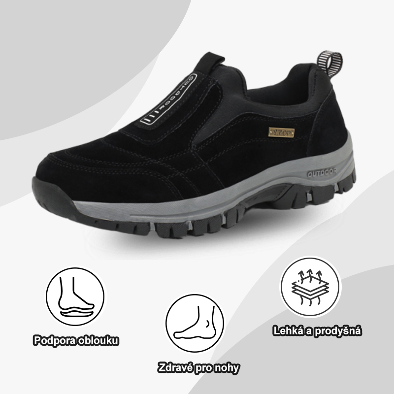 (🔥Dnes sleva 50 % – vezměte si to!) Prémiová stylová ortopedická obuv 👞 – Ergonomický design pro úlevu od bolesti