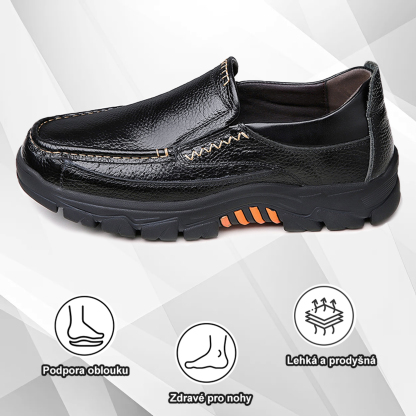 (🔥Dnes sleva 50 % – vezměte si to!) Prémiová stylová ortopedická obuv 👞 – Ergonomický design pro úlevu od bolesti