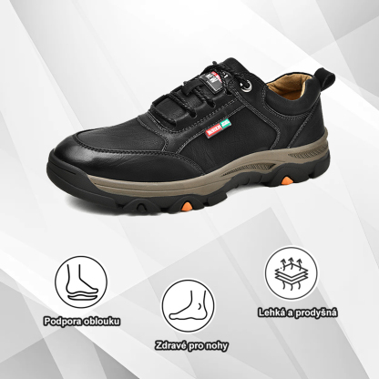 (🔥Dnes sleva 50 % – vezměte si to!) Prémiová stylová ortopedická obuv 👞 – Ergonomický design pro úlevu od bolesti