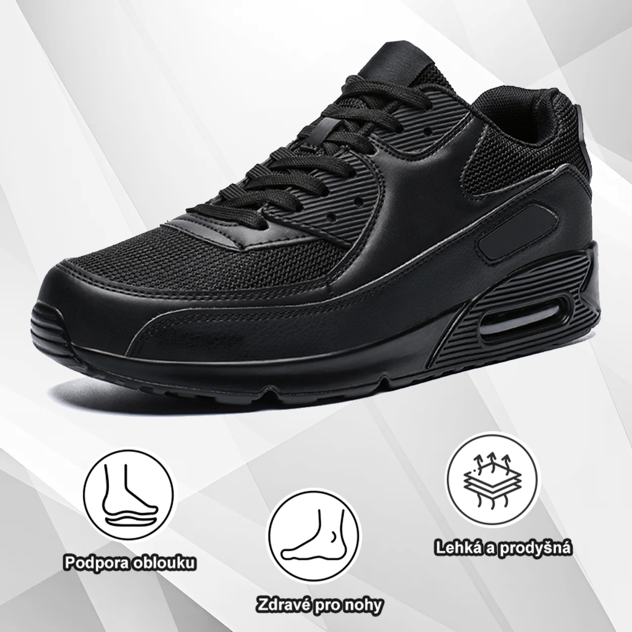 (🔥Dnes sleva 50 % – vezměte si to!) Prémiová stylová ortopedická obuv 👞 – Ergonomický design pro úlevu od bolesti