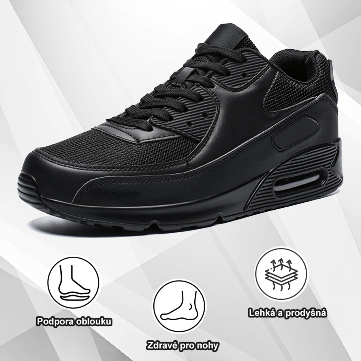 (🔥Dnes sleva 50 % – vezměte si to!) Prémiová stylová ortopedická obuv 👞 – Ergonomický design pro úlevu od bolesti