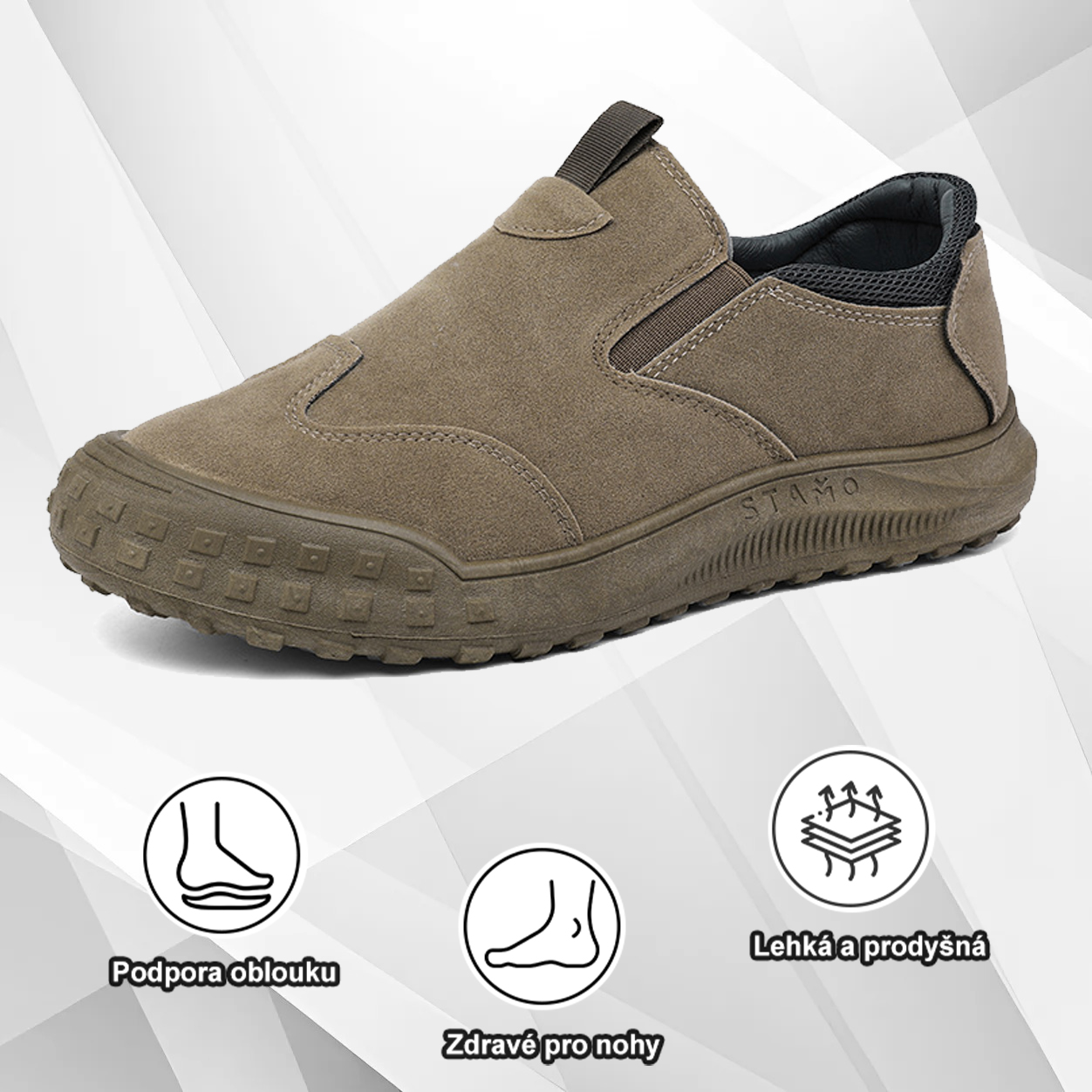 (🔥Dnes sleva 50 % – vezměte si to!) Prémiová stylová ortopedická obuv 👞 – Ergonomický design pro úlevu od bolesti