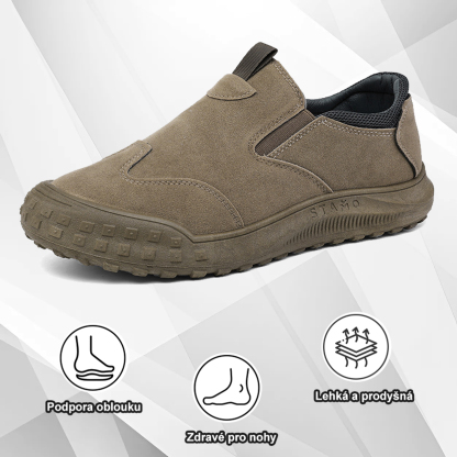 (🔥Dnes sleva 50 % – vezměte si to!) Prémiová stylová ortopedická obuv 👞 – Ergonomický design pro úlevu od bolesti