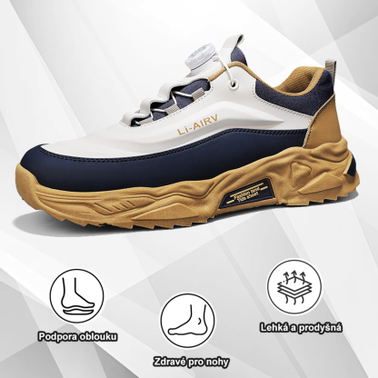 (🔥Dnes sleva 50 % – vezměte si to!) Prémiová stylová ortopedická obuv 👞 – Ergonomický design pro úlevu od bolesti