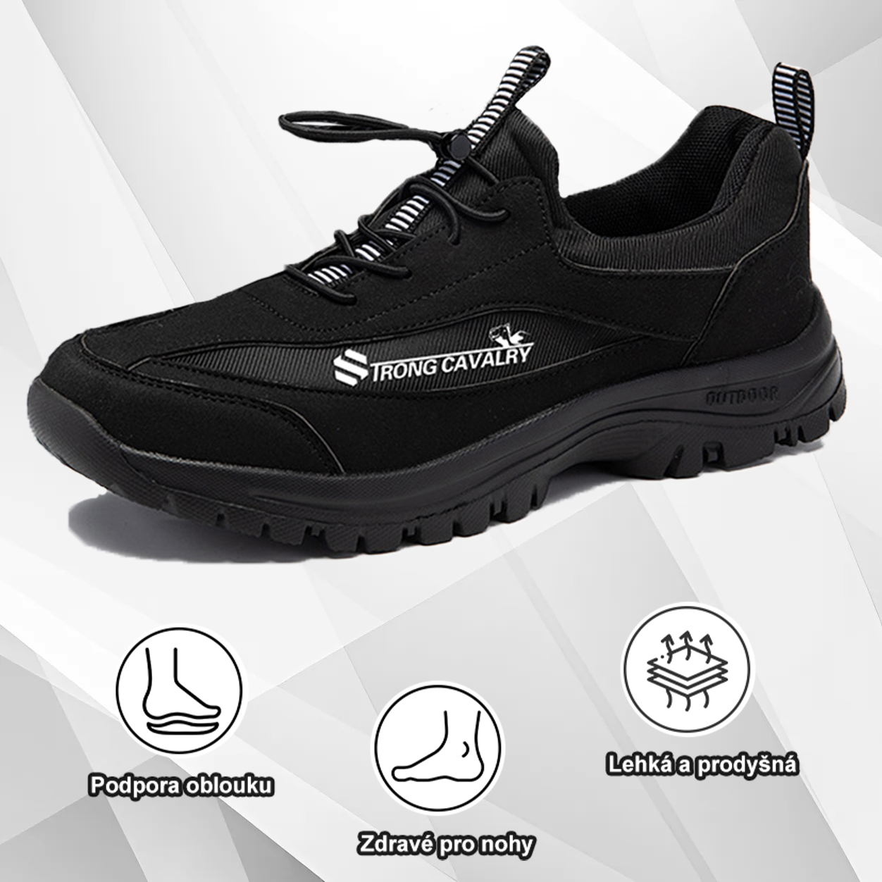 (🔥Dnes sleva 50 % – vezměte si to!) Prémiová stylová ortopedická obuv 👞 – Ergonomický design pro úlevu od bolesti