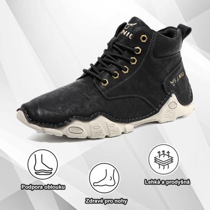 (🔥Dnes sleva 50 % – vezměte si to!) Prémiová stylová ortopedická obuv 👞 – Ergonomický design pro úlevu od bolesti