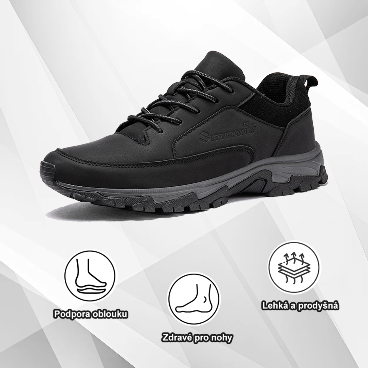 (🔥Dnes sleva 50 % – vezměte si to!) Prémiová stylová ortopedická obuv 👞 – Ergonomický design pro úlevu od bolesti