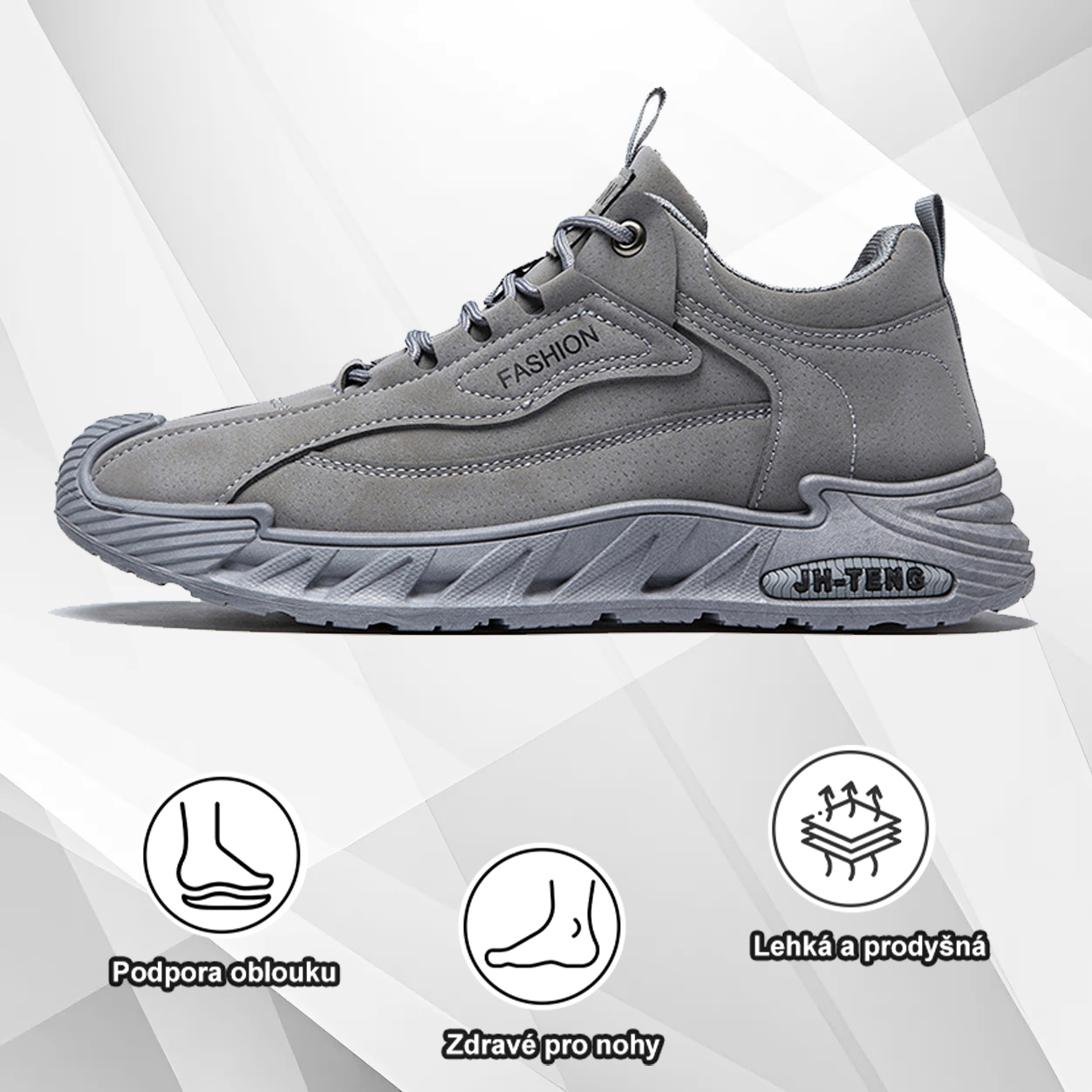 (🔥Dnes sleva 50 % – vezměte si to!) Prémiová stylová ortopedická obuv 👞 – Ergonomický design pro úlevu od bolesti