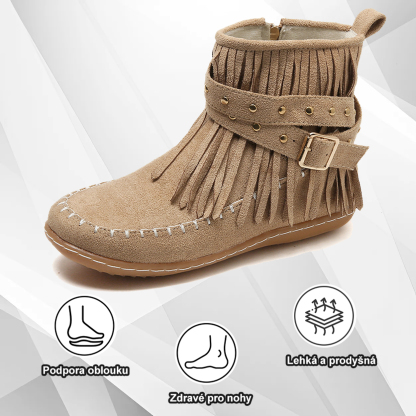 (🔥Dnes sleva 50 % – vezměte si to!) Prémiová stylová ortopedická obuv 👞 – Ergonomický design pro úlevu od bolesti