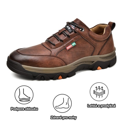 【🎁Dnes 50% sleva – nenechte si to ujít】 Ergonomicky navržená ortopedická obuv – ručně šitá prémiovou hovězí kůží 👞