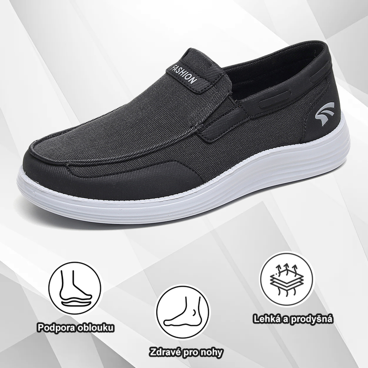 (🔥Dnes sleva 50 % – vezměte si to!) Prémiová stylová ortopedická obuv 👞 – Ergonomický design pro úlevu od bolesti