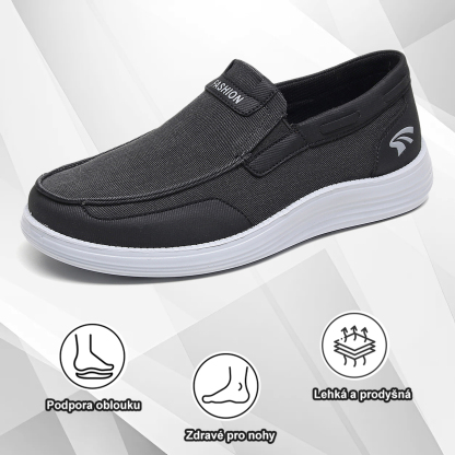 (🔥Dnes sleva 50 % – vezměte si to!) Prémiová stylová ortopedická obuv 👞 – Ergonomický design pro úlevu od bolesti
