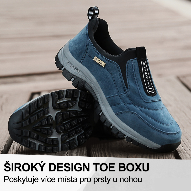 (🔥Dnes sleva 50 % – vezměte si to!) Prémiová stylová ortopedická obuv 👞 – Ergonomický design pro úlevu od bolesti