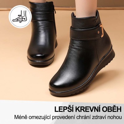 (🔥Dnes sleva 50 % – vezměte si to!) Prémiová stylová ortopedická obuv 👞 – Ergonomický design pro úlevu od bolesti