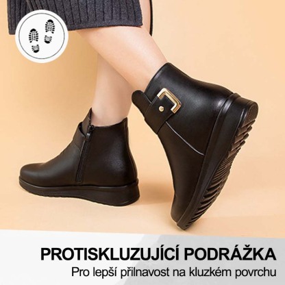 (🔥Dnes sleva 50 % – vezměte si to!) Prémiová stylová ortopedická obuv 👞 – Ergonomický design pro úlevu od bolesti