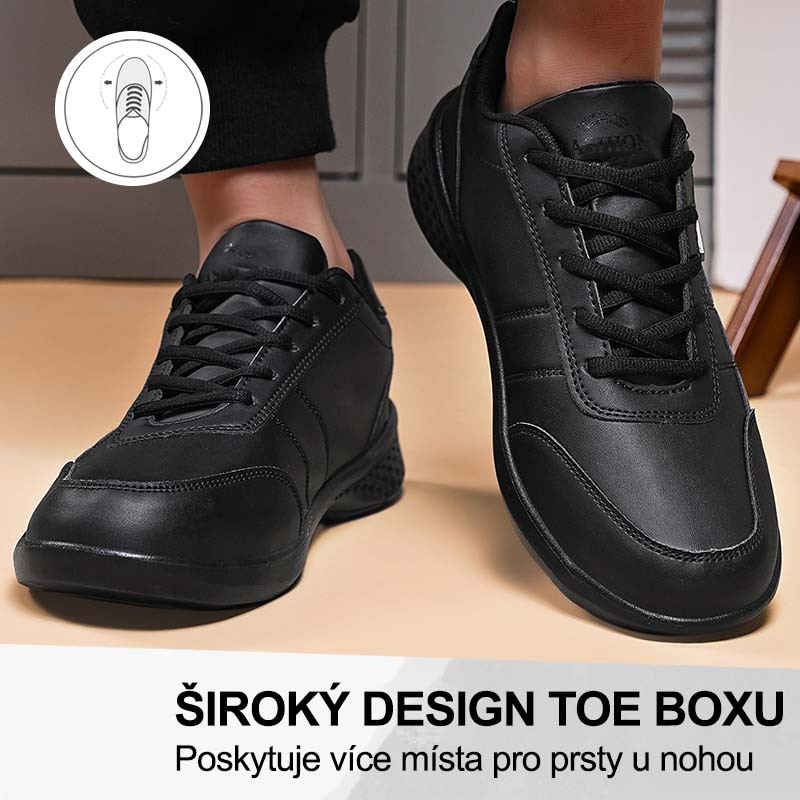 (🔥Dnes sleva 50 % – vezměte si to!) Prémiová stylová ortopedická obuv 👞 – Ergonomický design pro úlevu od bolesti