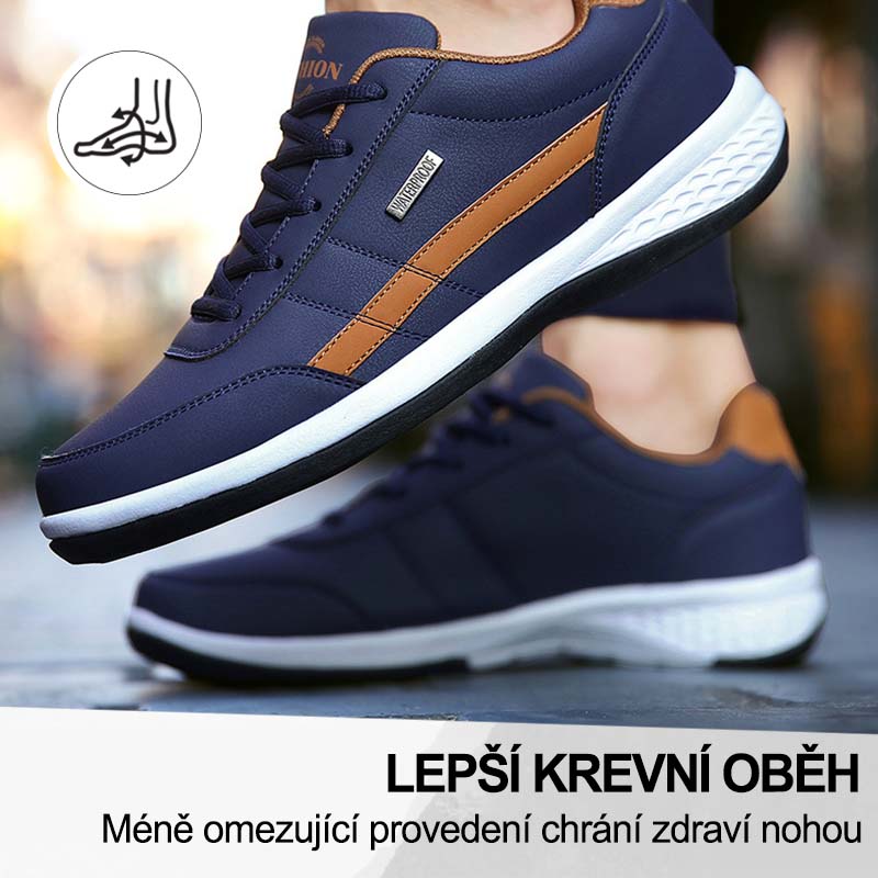 (🔥Dnes sleva 50 % – vezměte si to!) Prémiová stylová ortopedická obuv 👞 – Ergonomický design pro úlevu od bolesti