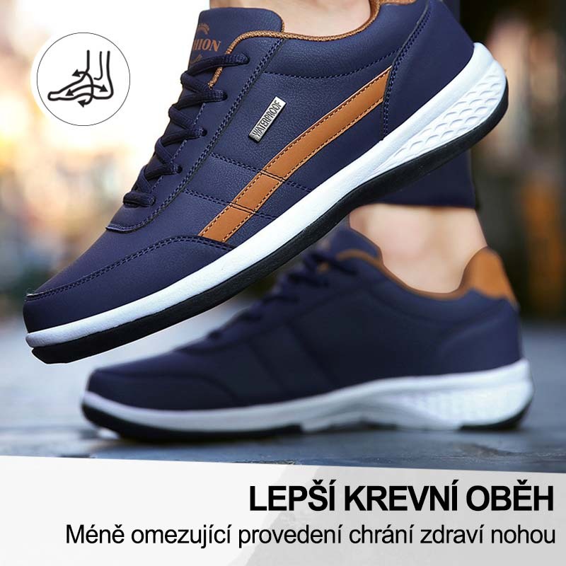 (🔥Dnes sleva 50 % – vezměte si to!) Prémiová stylová ortopedická obuv 👞 – Ergonomický design pro úlevu od bolesti