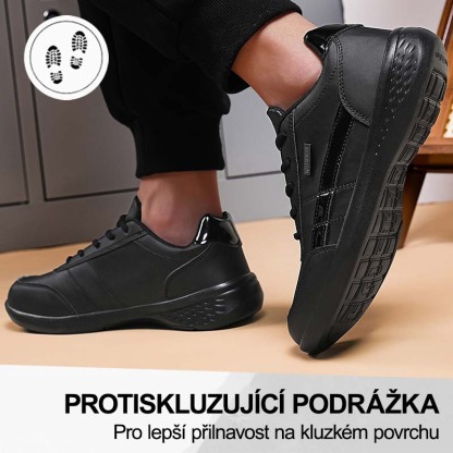 (🔥Dnes sleva 50 % – vezměte si to!) Prémiová stylová ortopedická obuv 👞 – Ergonomický design pro úlevu od bolesti