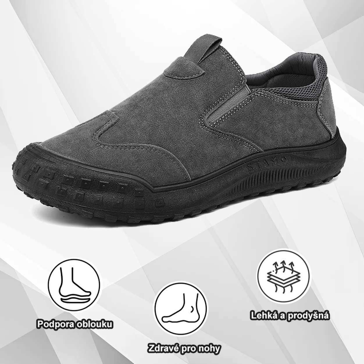 (🔥Dnes sleva 50 % – vezměte si to!) Prémiová stylová ortopedická obuv 👞 – Ergonomický design pro úlevu od bolesti