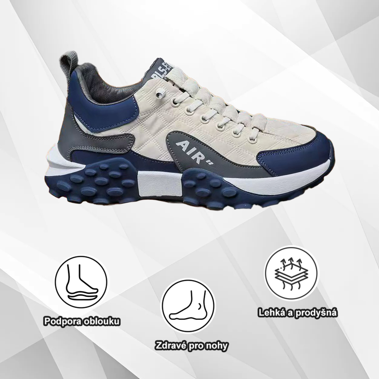 (🔥Dnes sleva 50 % – vezměte si to!) Prémiová stylová ortopedická obuv 👞 – Ergonomický design pro úlevu od bolesti