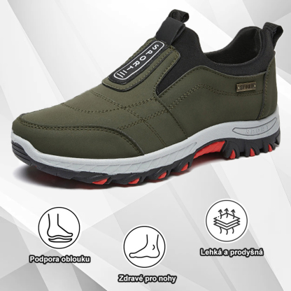 (🔥Dnes sleva 50 % – vezměte si to!) Prémiová stylová ortopedická obuv 👞 – Ergonomický design pro úlevu od bolesti