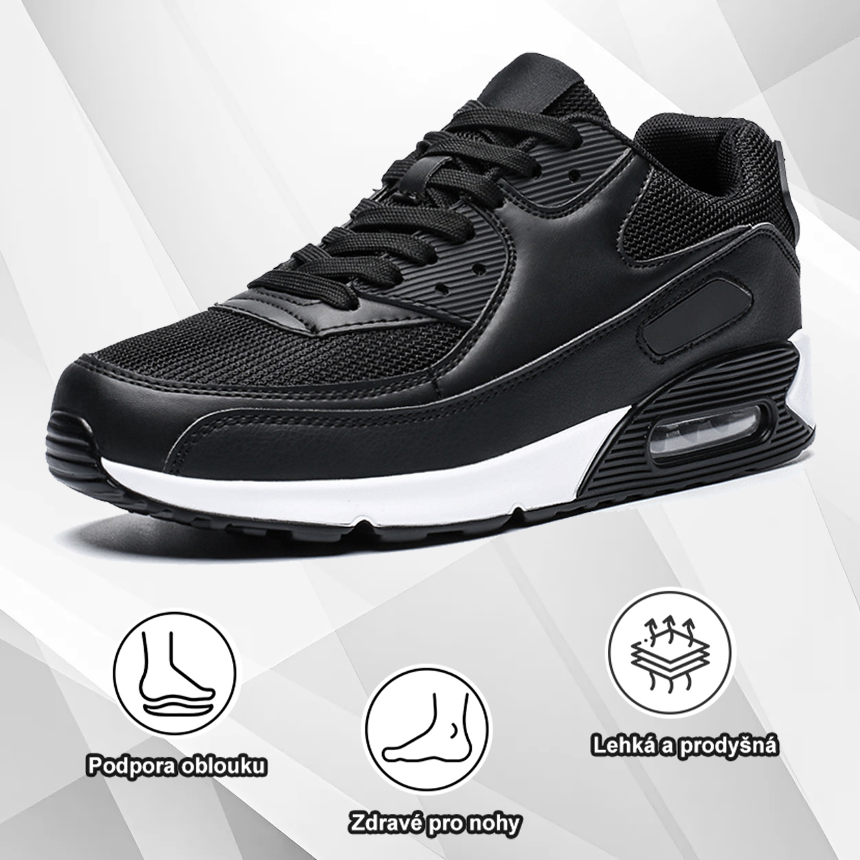 (🔥Dnes sleva 50 % – vezměte si to!) Prémiová stylová ortopedická obuv 👞 – Ergonomický design pro úlevu od bolesti