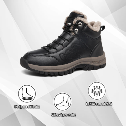 (🔥Dnes sleva 50 % – vezměte si to!) Prémiová stylová ortopedická obuv 👞 – Ergonomický design pro úlevu od bolesti