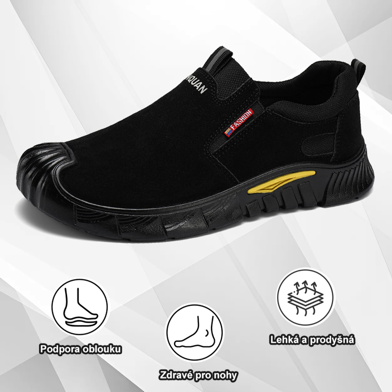 (🔥Dnes sleva 50 % – vezměte si to!) Prémiová stylová ortopedická obuv 👞 – Ergonomický design pro úlevu od bolesti