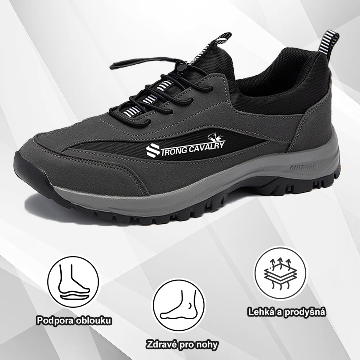 (🔥Dnes sleva 50 % – vezměte si to!) Prémiová stylová ortopedická obuv 👞 – Ergonomický design pro úlevu od bolesti