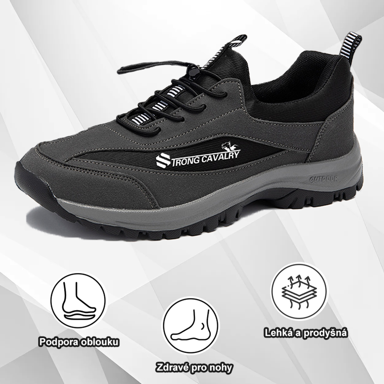 (🔥Dnes sleva 50 % – vezměte si to!) Prémiová stylová ortopedická obuv 👞 – Ergonomický design pro úlevu od bolesti