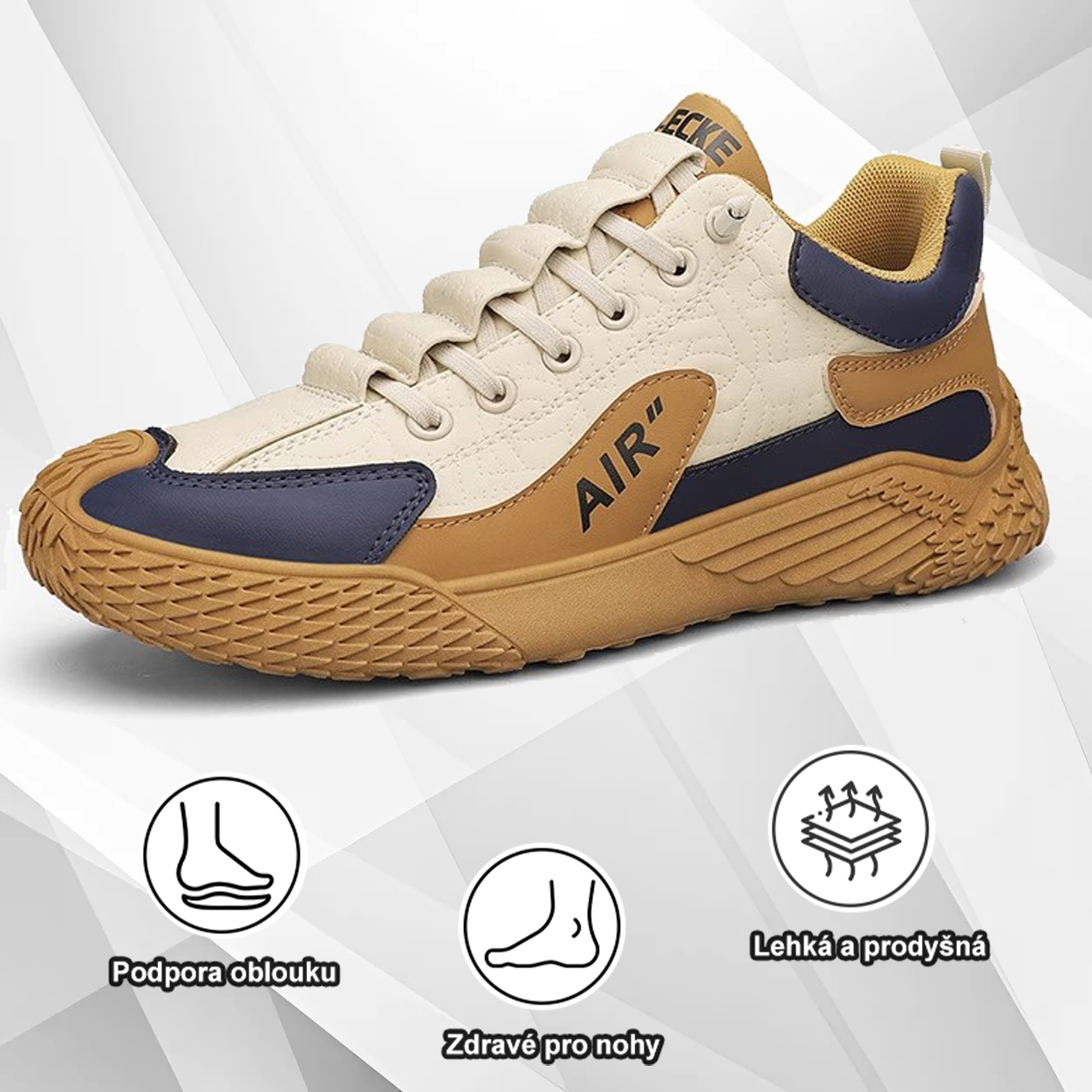 (🔥Dnes sleva 50 % – vezměte si to!) Prémiová stylová ortopedická obuv 👞 – Ergonomický design pro úlevu od bolesti