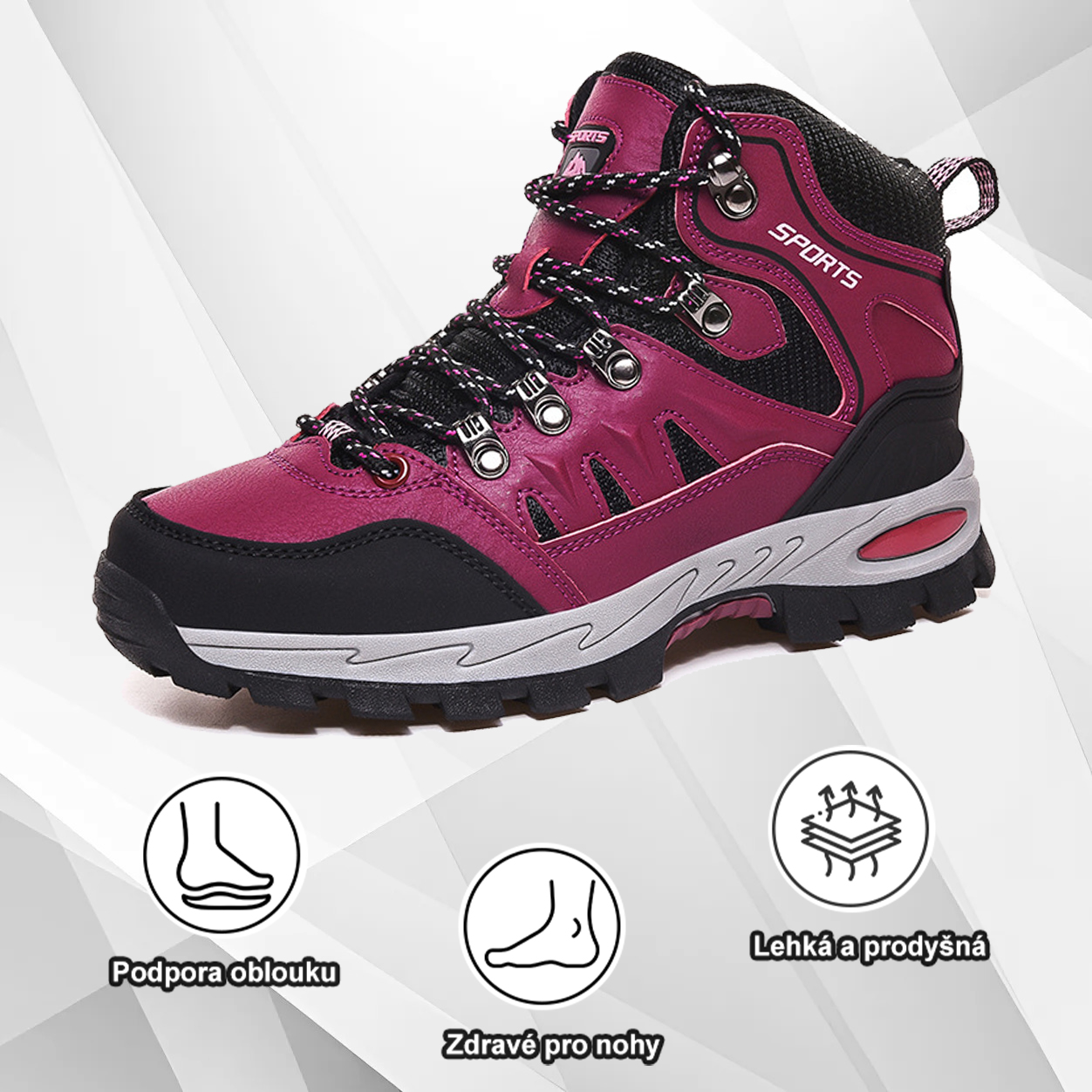 (🔥Dnes sleva 50 % – vezměte si to!) Prémiová stylová ortopedická obuv 👞 – Ergonomický design pro úlevu od bolesti