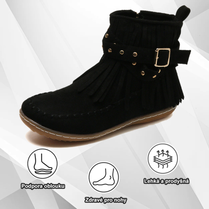 (🔥Dnes sleva 50 % – vezměte si to!) Prémiová stylová ortopedická obuv 👞 – Ergonomický design pro úlevu od bolesti