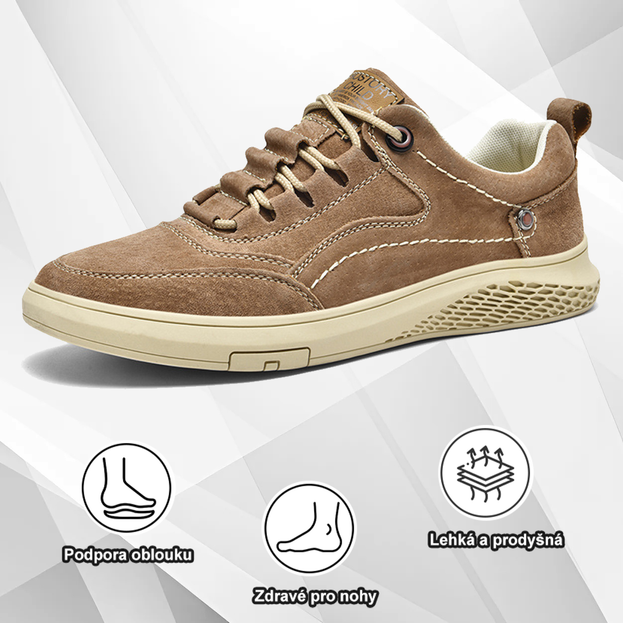 (🔥Dnes sleva 50 % – vezměte si to!) Prémiová stylová ortopedická obuv 👞 – Ergonomický design pro úlevu od bolesti