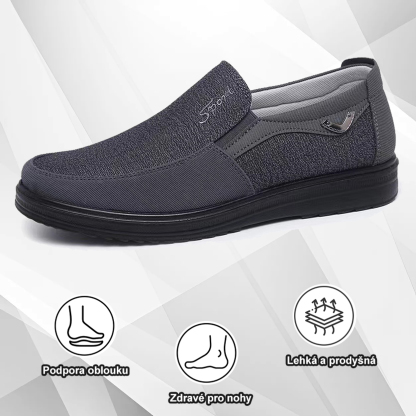 (🔥Dnes sleva 50 % – vezměte si to!) Prémiová stylová ortopedická obuv 👞 – Ergonomický design pro úlevu od bolesti