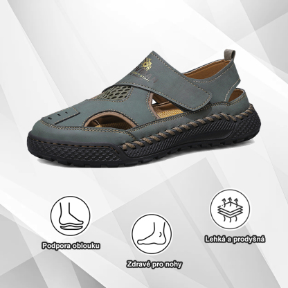 (🔥Dnes sleva 50 % – vezměte si to!) Prémiová stylová ortopedická obuv 👞 – Ergonomický design pro úlevu od bolesti