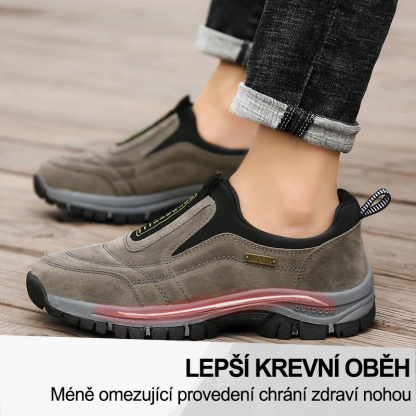 (🔥Dnes sleva 50 % – vezměte si to!) Prémiová stylová ortopedická obuv 👞 – Ergonomický design pro úlevu od bolesti