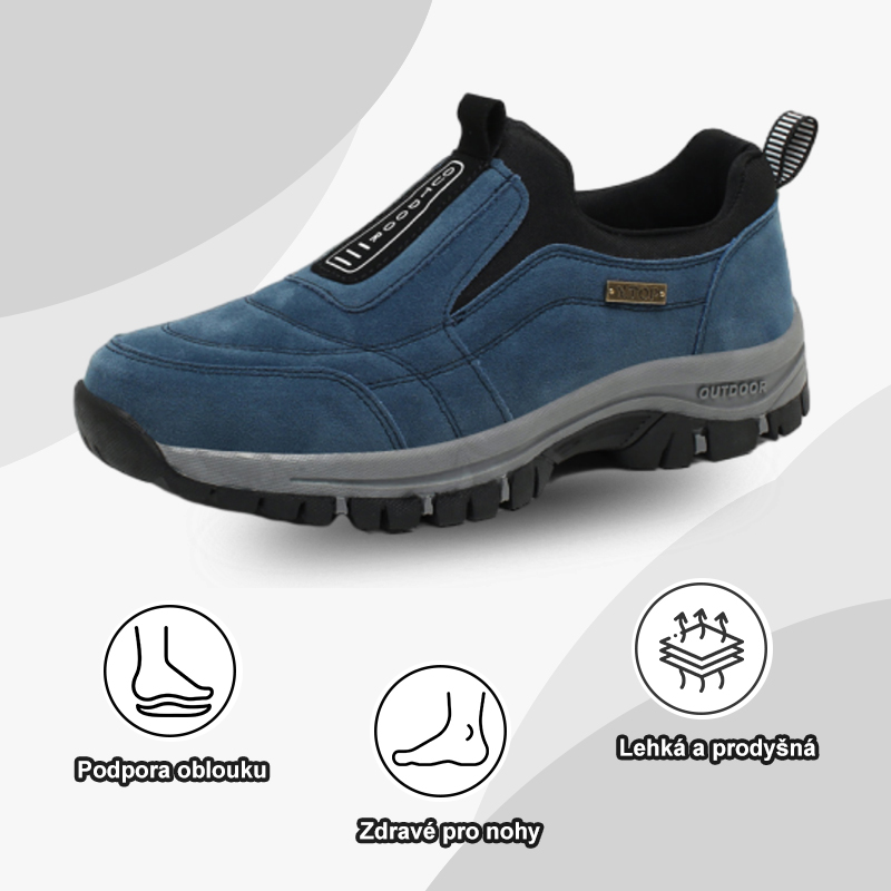 (🔥Dnes sleva 50 % – vezměte si to!) Prémiová stylová ortopedická obuv 👞 – Ergonomický design pro úlevu od bolesti
