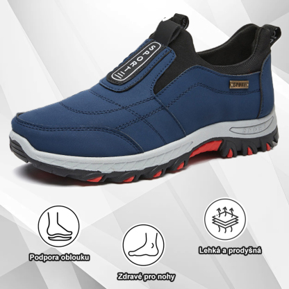 (🔥Dnes sleva 50 % – vezměte si to!) Prémiová stylová ortopedická obuv 👞 – Ergonomický design pro úlevu od bolesti